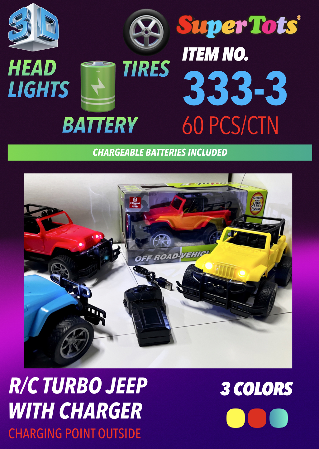 OFFROAD JEEP RC'S Car 3